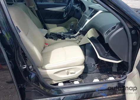 2019 Infiniti Q50 3.0T Luxe from USA, damaged, VIN JN1EV7AP3KM542591